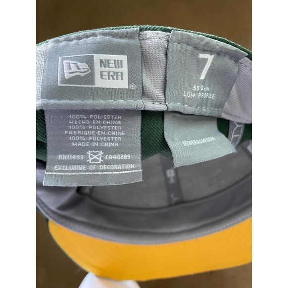 Green Bay Packer Fitted Baseball Hat - Picture 4 of 7